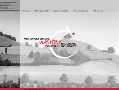 Online Kursverwaltung Verwaltungsweiterbildung Zentralschweiz