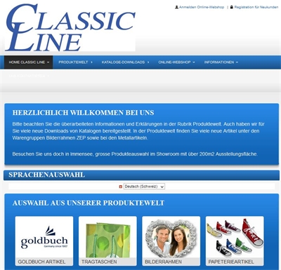 Online Shop Classic Line